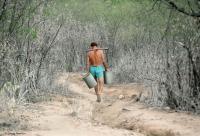 Drought-stricken landscape in the arid northeastern state of Ceará.