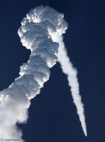 Atlas V rocket launches the Perseverance rover to Mars.