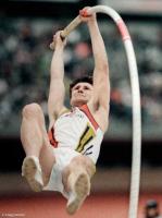 Ukraine pole vaulting legend Sergei Bubka.