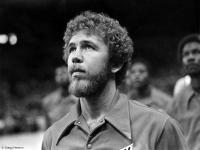 Portland Trail Blazers guard Dave Twardzik before a game against the Kansas City Kings.