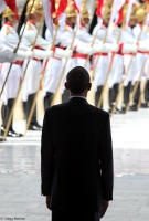 President Obama at Planalto Palace during state visit to Brazil.